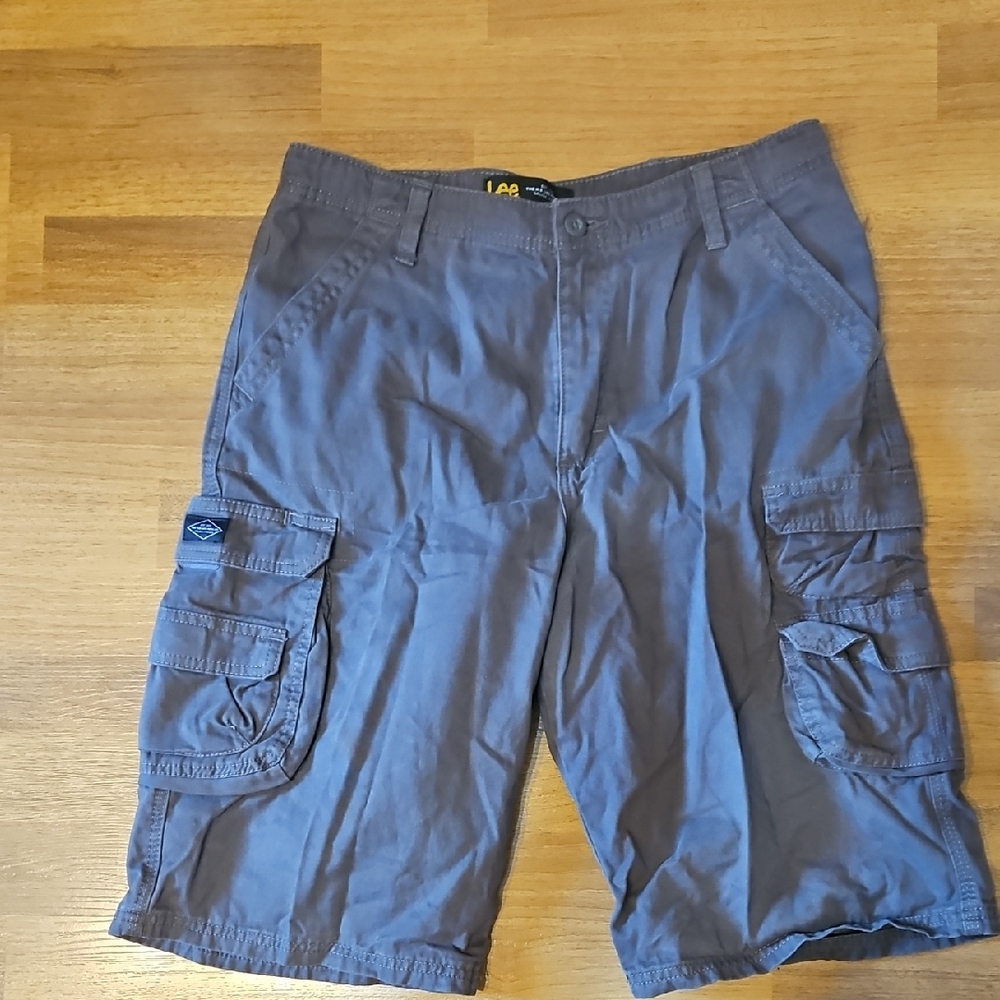 Lee Kids Gray Cargo Shorts